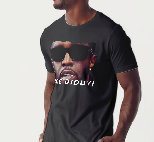 Free Diddy! Innocent until proven guilty or bribed! One of a kind t-shirt
